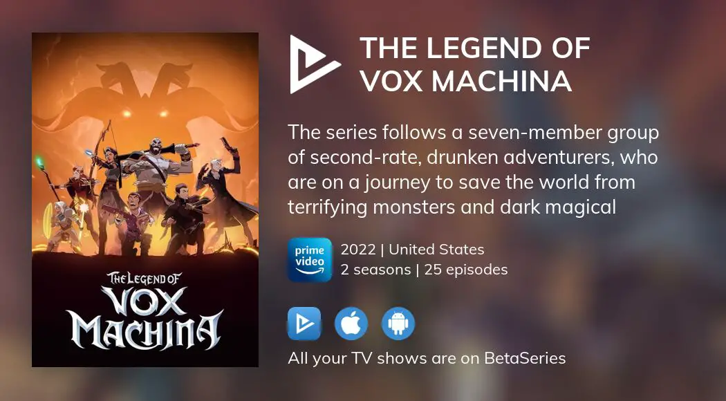 The Legend of Vox Machina S01 - video Dailymotion
