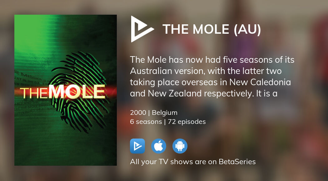 Where to watch The Mole (AU) TV series streaming online?