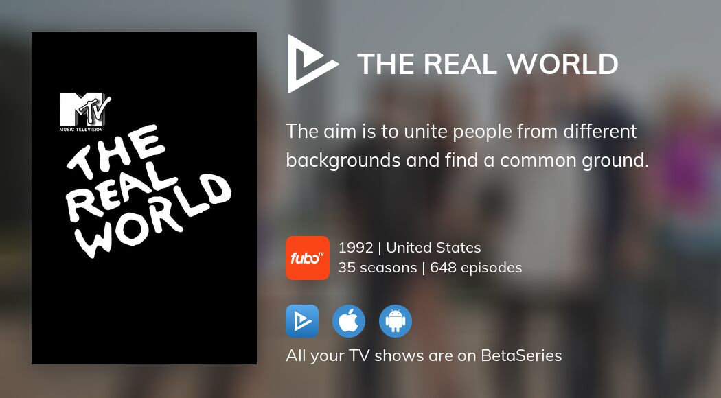 Watch The Real World streaming