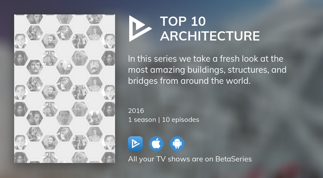 Where to watch Top 10 Architecture TV series streaming online