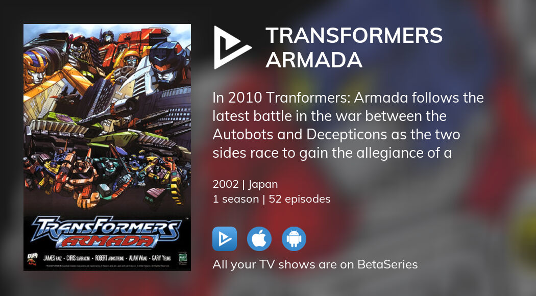 Where to watch Transformers Armada TV series streaming online