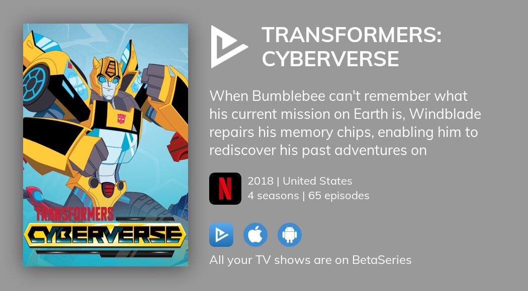 Where to watch Transformers Cyberverse TV series streaming online