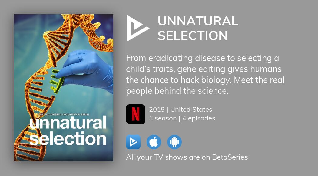 Where to watch Unnatural Selection TV series streaming online