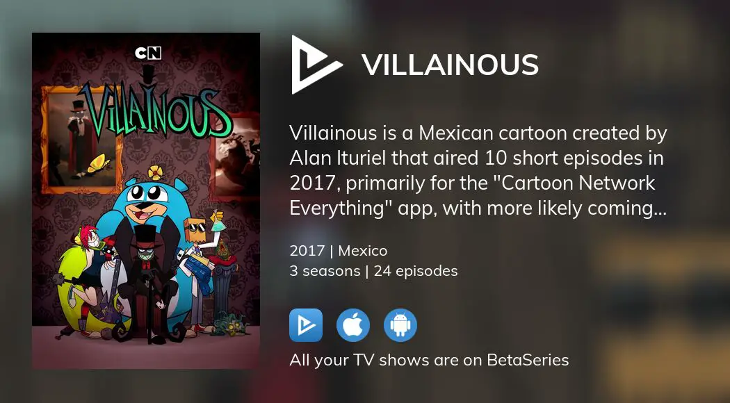 Where to watch Villainous season 1 in streaming | BetaSeries.com