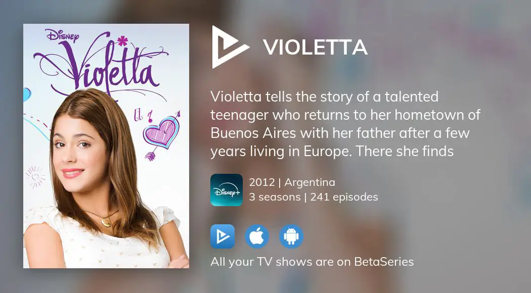 Violetta - watch tv show streaming online