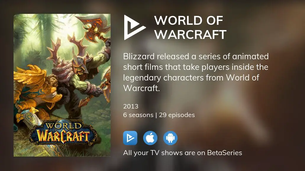 Watch World of Warcraft tv series streaming online 