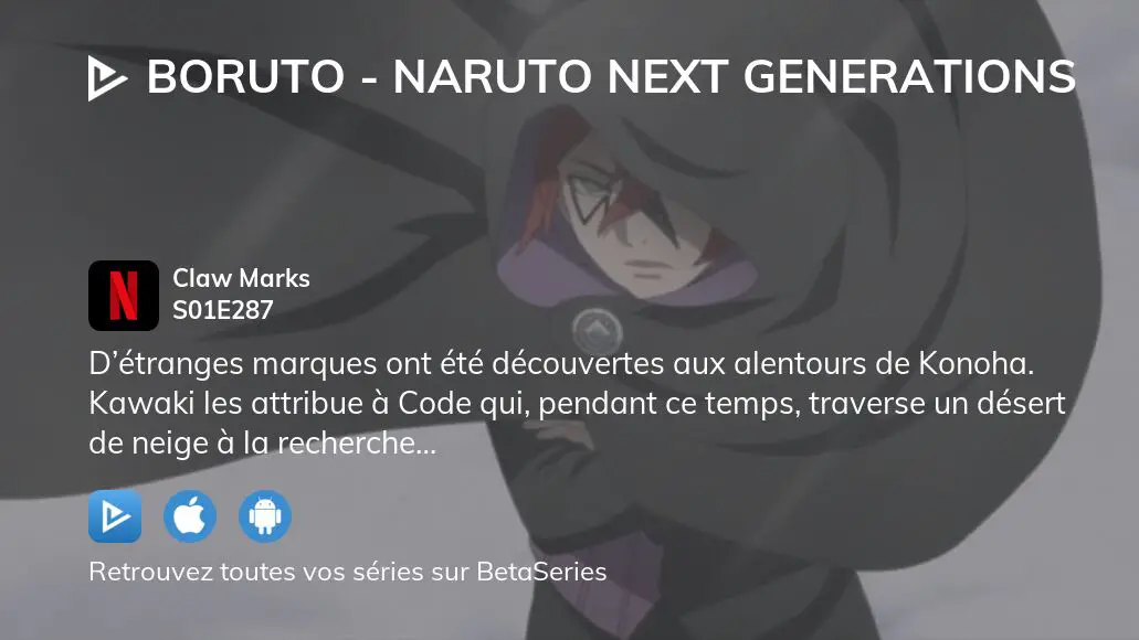 New Preview Screenshot for Boruto Episode 287 - Claw Marks