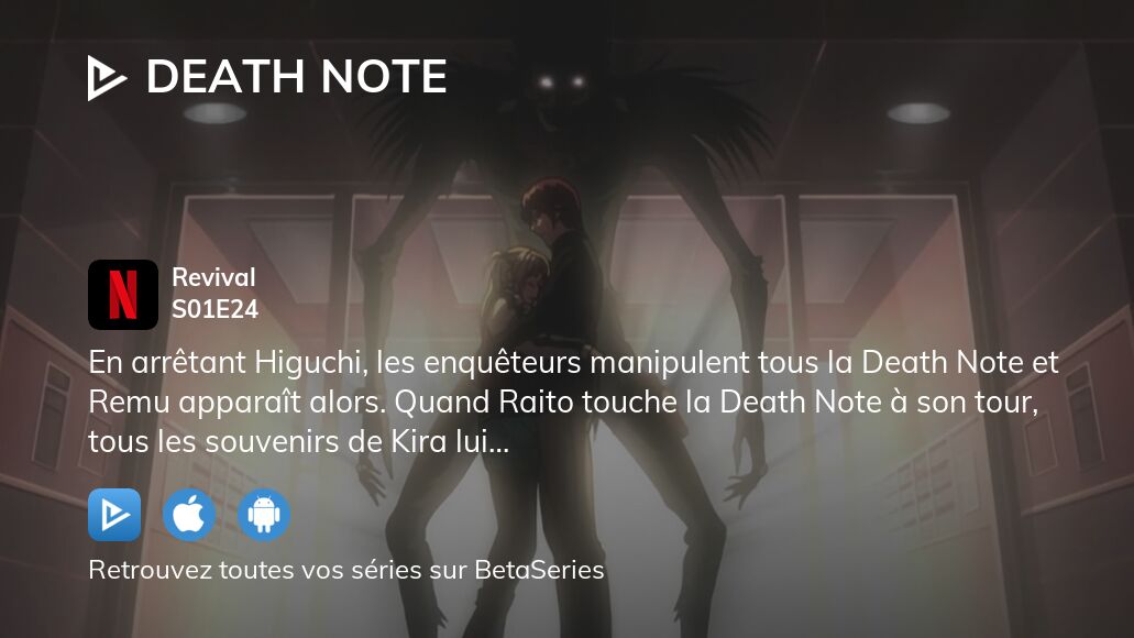 Regarder Death Note saison 1 épisode 24 streaming complet