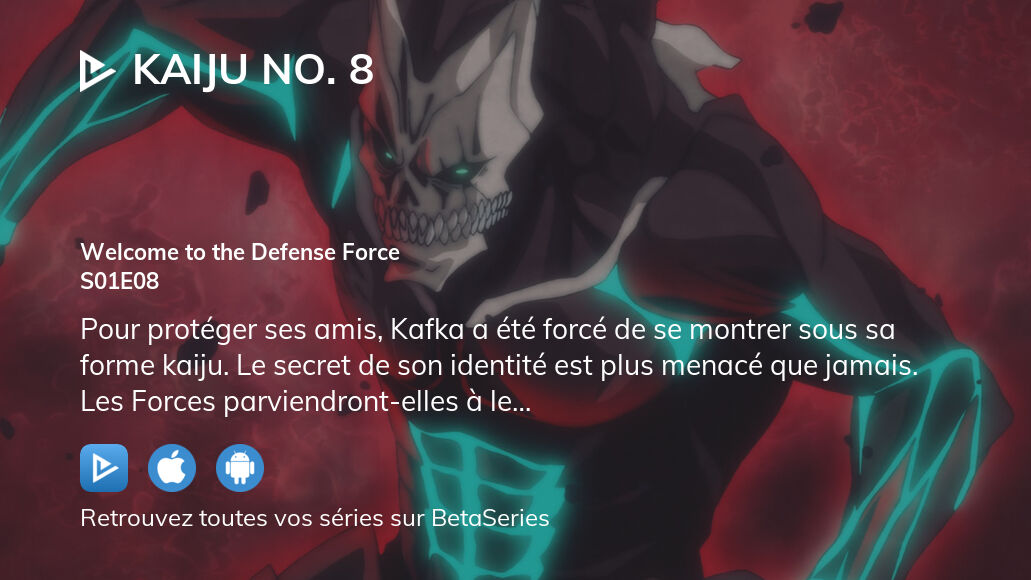 Regarder Kaiju No. 8 saison 1 épisode 8 streaming complet