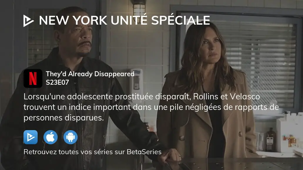 Regarder New York Unité Spéciale saison 23 épisode 7 en streaming