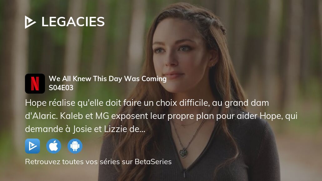 Regarder Legacies saison 4 épisode 3 streaming complet