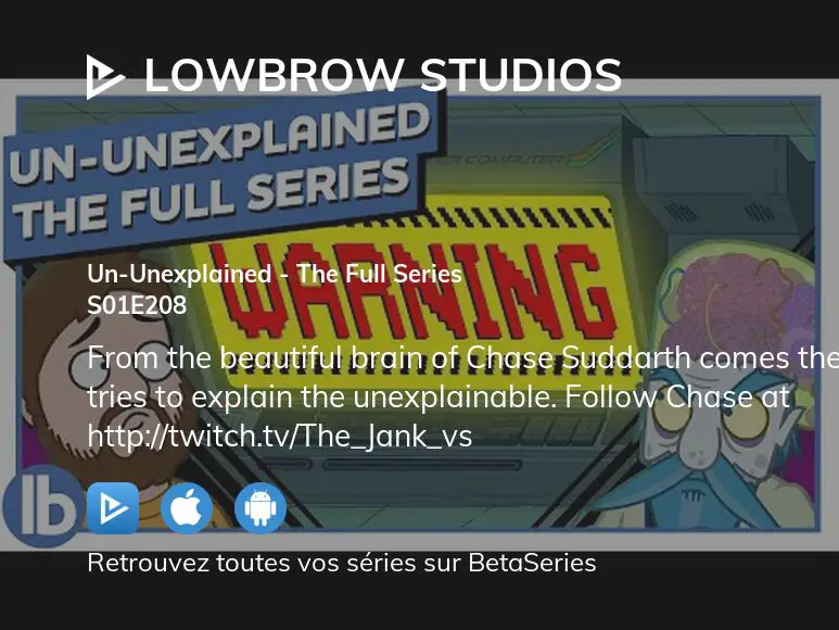 Regarder Lowbrow Studios saison 1 épisode 208 en streaming complet VOSTFR,  VF, VO 