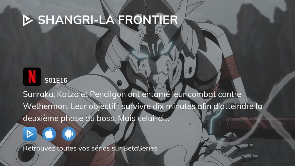 Regarder Shangri-La Frontier saison 1 épisode 16 streaming complet