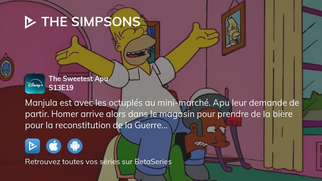 Où regarder Les Simpson saison 13 épisode 19 en streaming complet ?