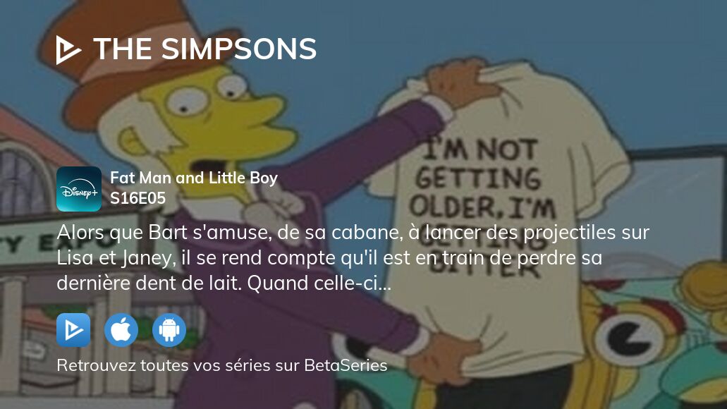 Où regarder Les Simpson saison 16 épisode 5 en streaming complet ?