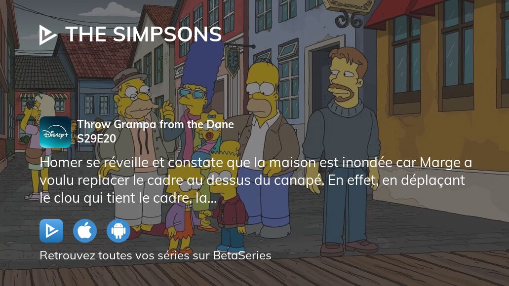 Où regarder Les Simpson saison 29 épisode 20 en streaming complet ?