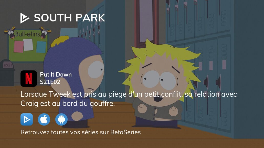 Regarder South Park saison 21 épisode 2 en streaming complet VOSTFR, VF, VO