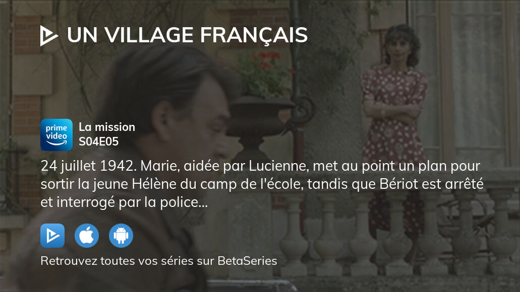 Regarder Un village français saison 4 épisode 5 streaming complet