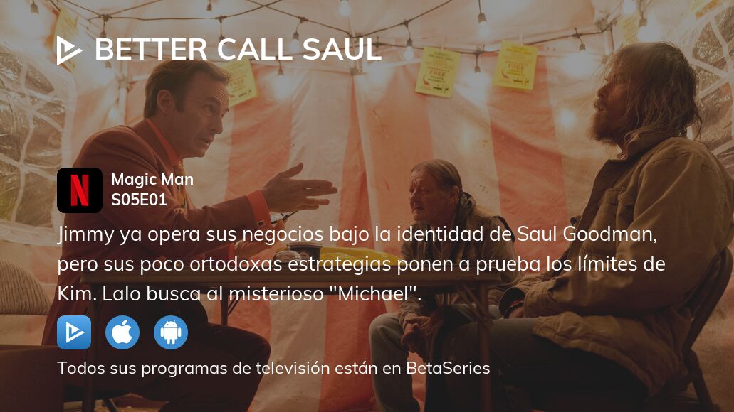 Ver Better Call Saul temporada 5 episodio 1 streaming