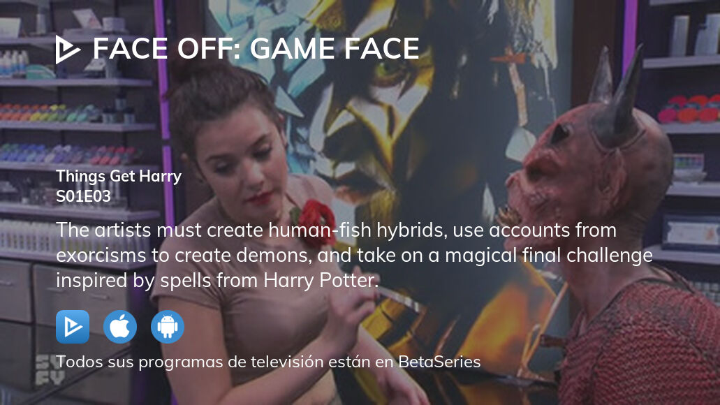 ¿Dónde ver Face Off Game Face temporada 1 episodio 3 full streaming