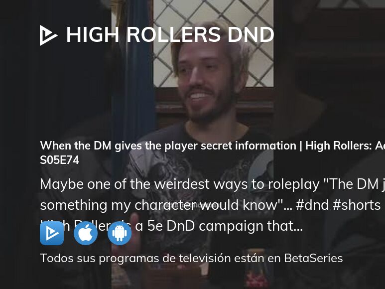 Ver High Rollers DnD temporada 5 episodio 74 en streaming | BetaSeries.com