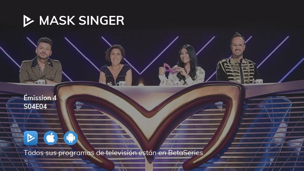 Ver Mask Singer temporada 4 episodio 4 streaming