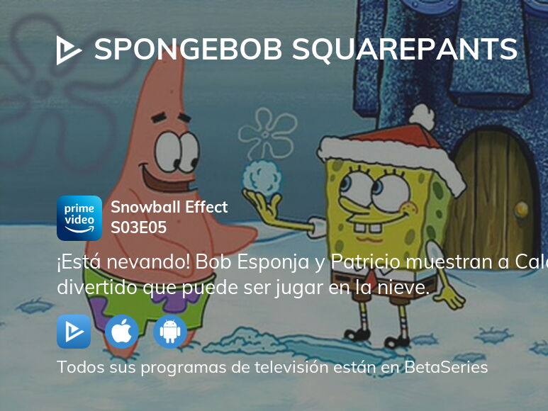 ¿Dónde ver Bob Esponja temporada 3 episodio 5 full streaming