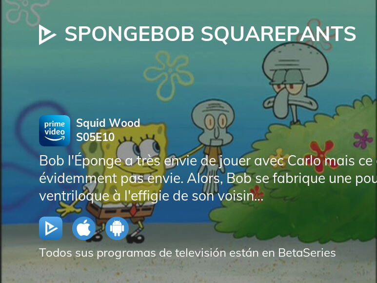 ¿Dónde ver Bob Esponja temporada 5 episodio 10 full streaming