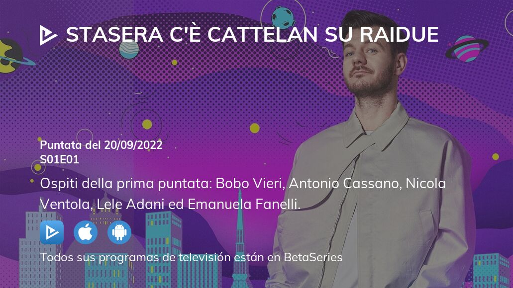 Ver Stasera c'è Cattelan su Raidue temporada 1 episodio 1 streaming