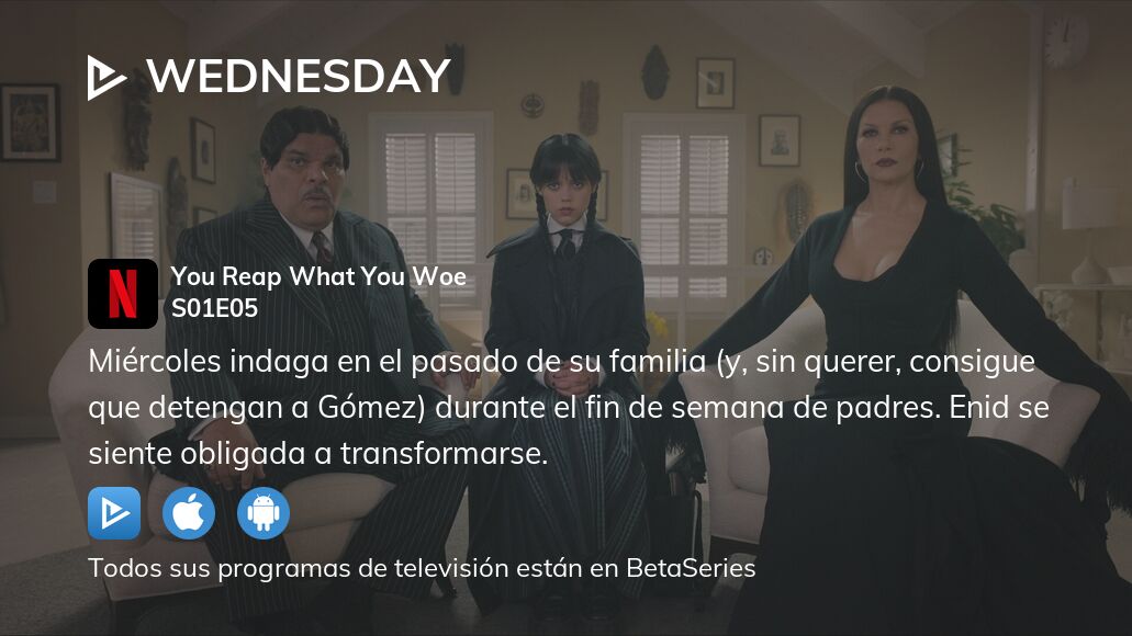Ver Wednesday temporada 1 episodio 5 streaming