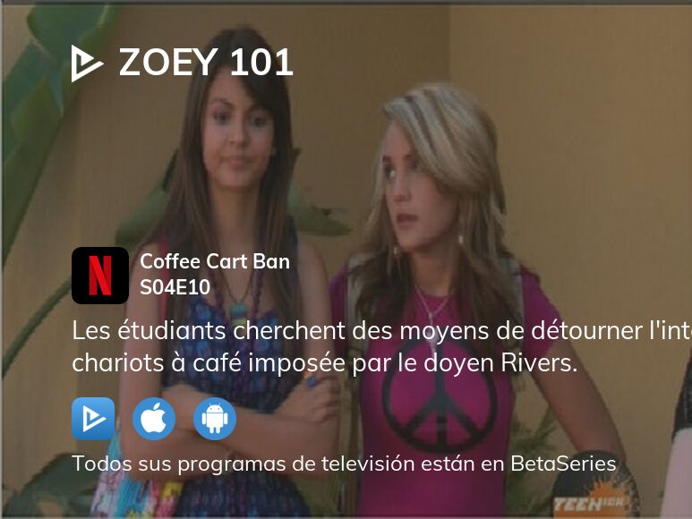 ¿Dónde ver Zoey 101 temporada 4 episodio 10 full streaming