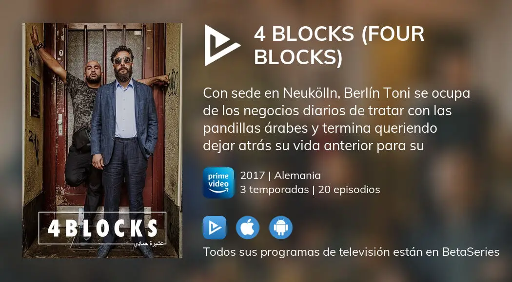 Dónde ver 4 Blocks (Four Blocks) TV series streaming online