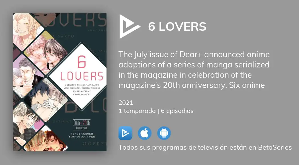 Ver los episodios de 6 Lovers en streaming VOSE, VE, VO 