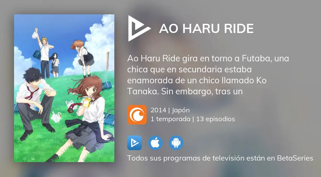 Ao Haru Ride' ahora es un dorama: ¿dónde y cuándo ver el live action del  popular anime?, jdrama, japon, Doramas