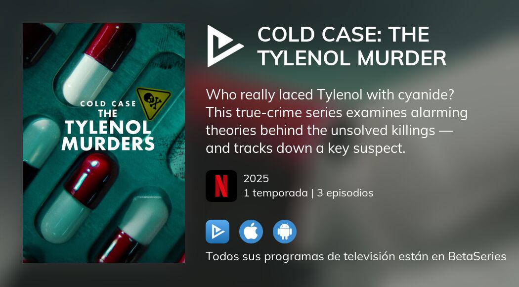 Ver Cold Case: The Tylenol Murder en streaming
