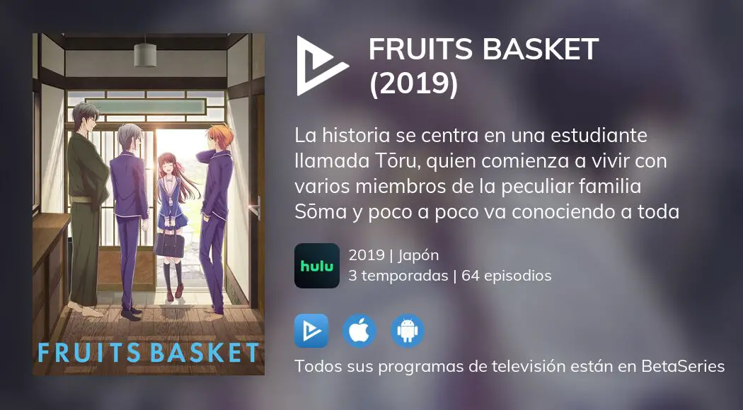 Onde assistir à série de TV Fruits Basket (2019) em streaming on
