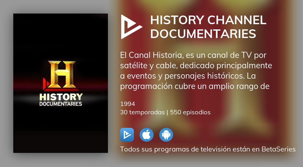 Ver Documentales Canal Historia en streaming