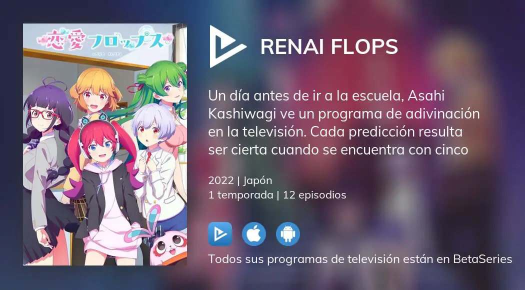 El anime Renai Flops tendrá 12 episodios en total
