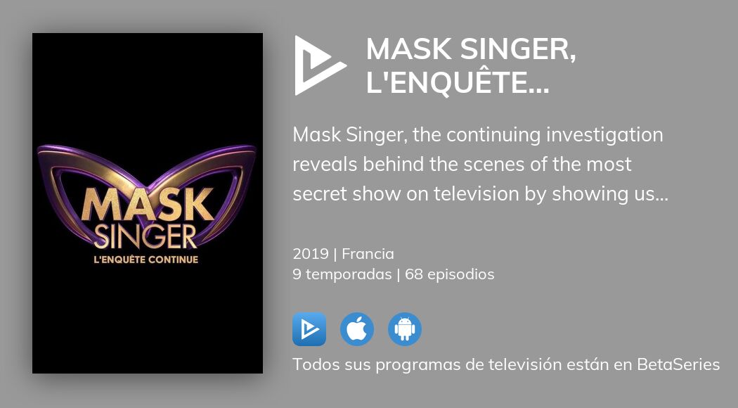 Ver Mask Singer, L'enquête continue en streaming