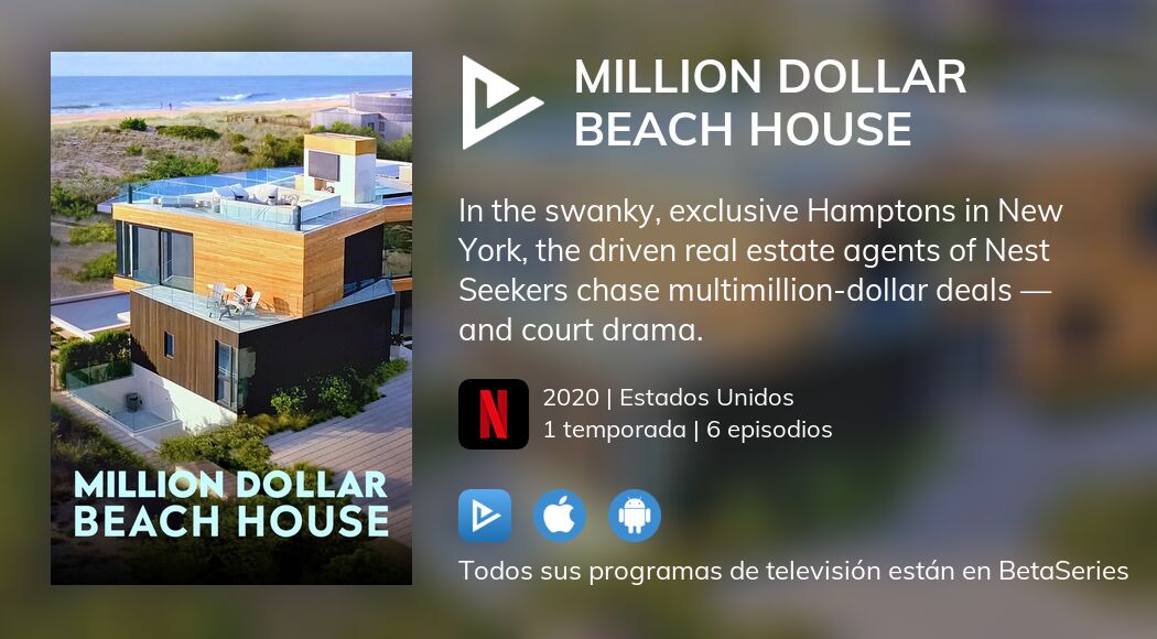 ¿Dónde ver Million Dollar Beach House TV series streaming online