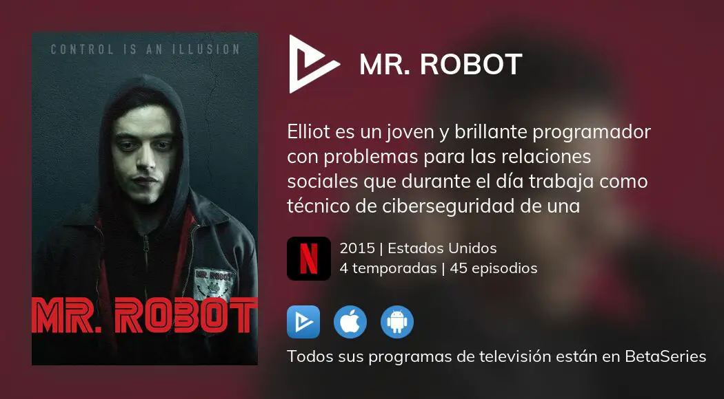 Ver los de Mr. Robot en VOSE, VE, | BetaSeries.com