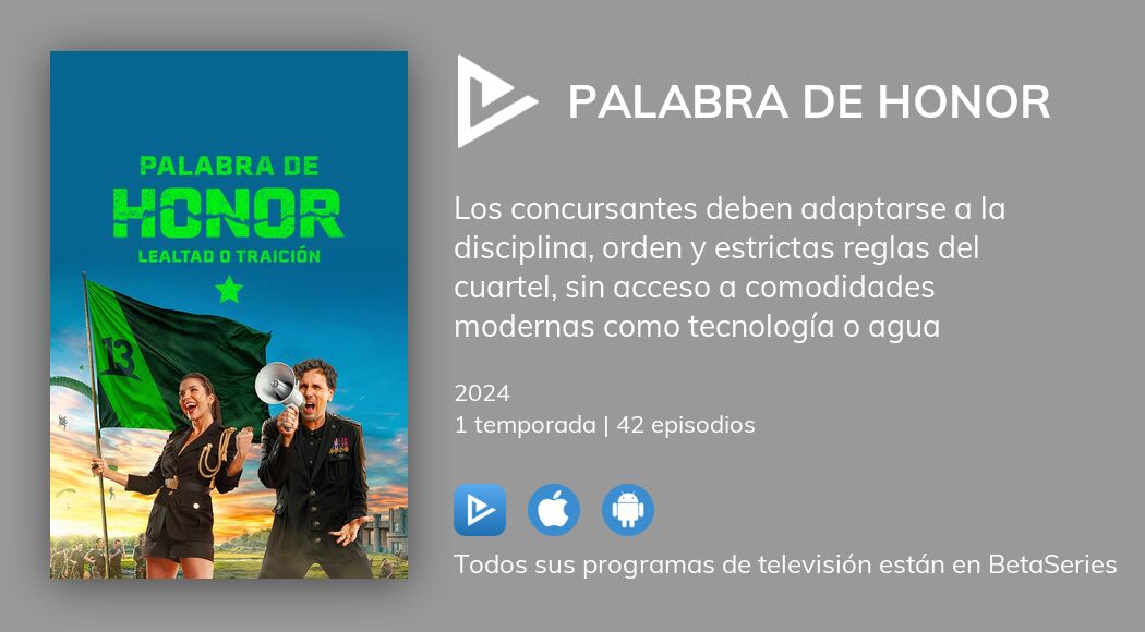 Ver Palabra de honor en streaming