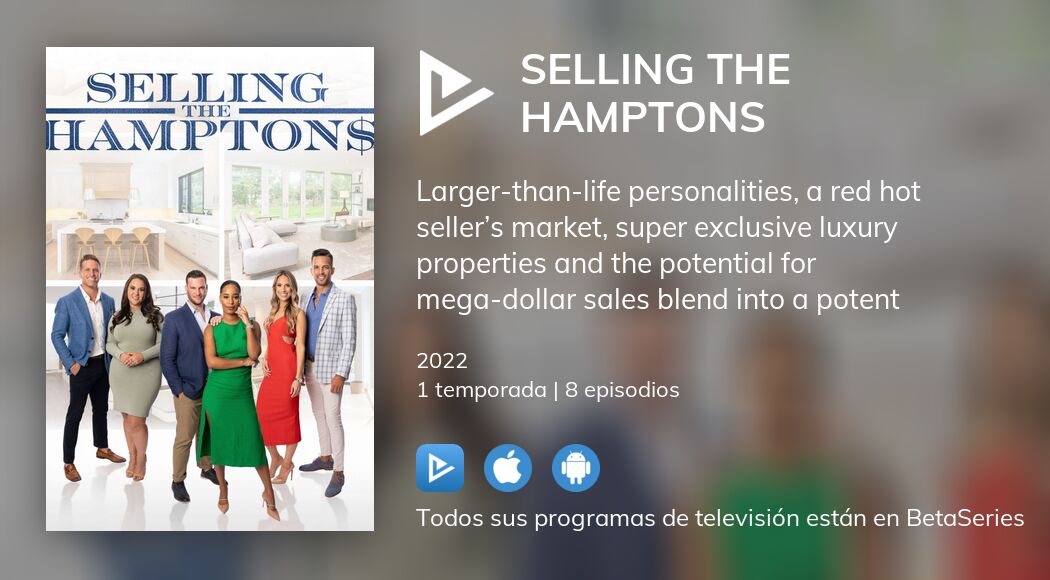 ¿Dónde ver Selling the Hamptons TV series streaming online