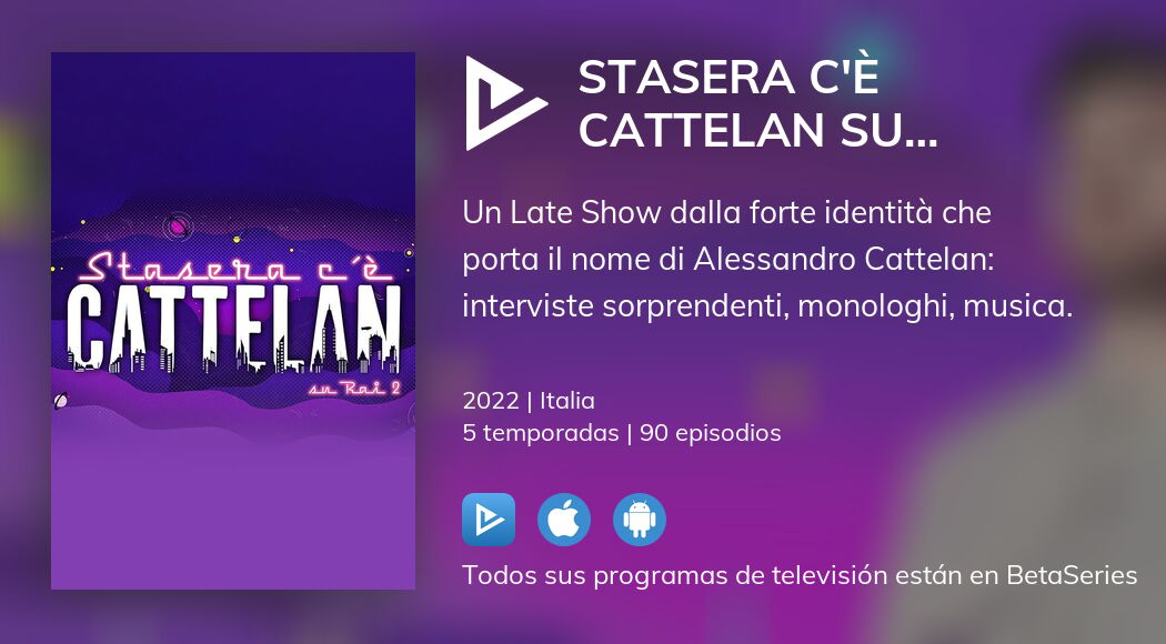 Ver Stasera c'è Cattelan su Raidue en streaming