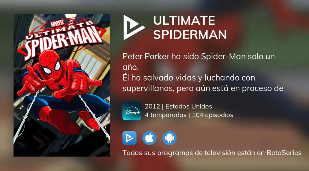 Ver los episodios de Ultimate Spiderman en streaming VOSE, VE, VO |  