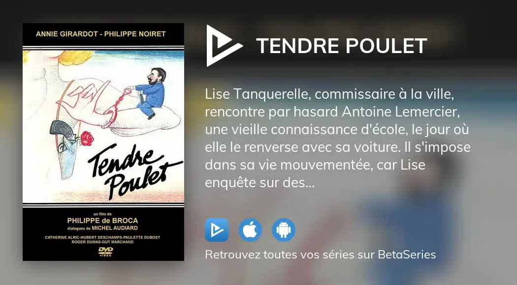 Tendre Poulet (1978) Annie Girardot, Philippe Noiret
