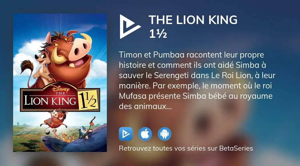 Watch Le Roi Lion