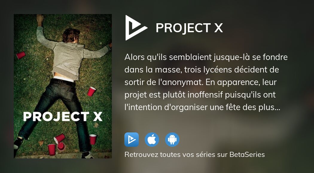 Regarder Project X streaming