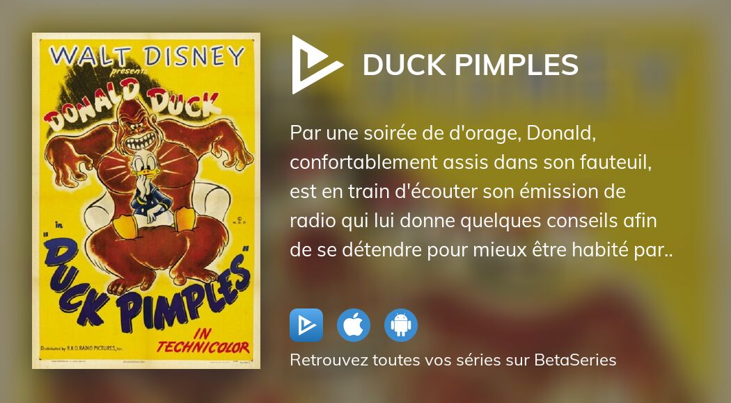 Regarder Duck Pimples streaming