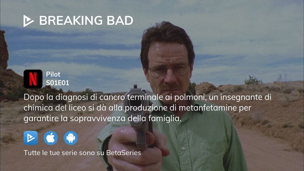 Guarda Breaking Bad stagione 1 episodio 1 in streaming